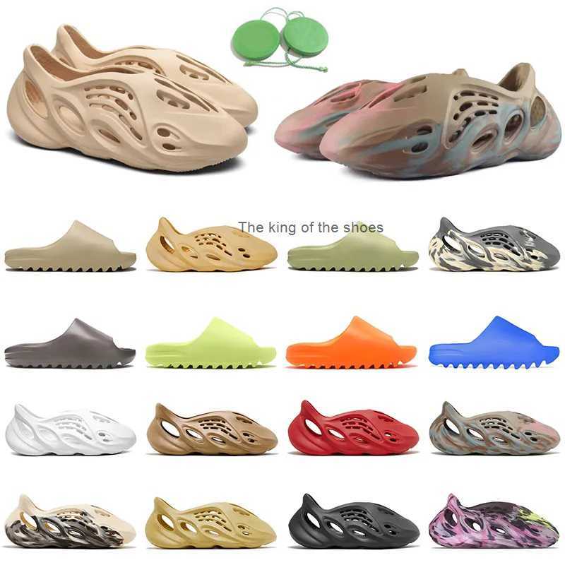 

Designer Slippers Men Woman slider Foam Runners Runner Vermillion Mineral Blue Onyx Pure Sandals Slide Slipper Ochre Bone Clog Desert Ararat runr slides shoe 36-48, Color#1