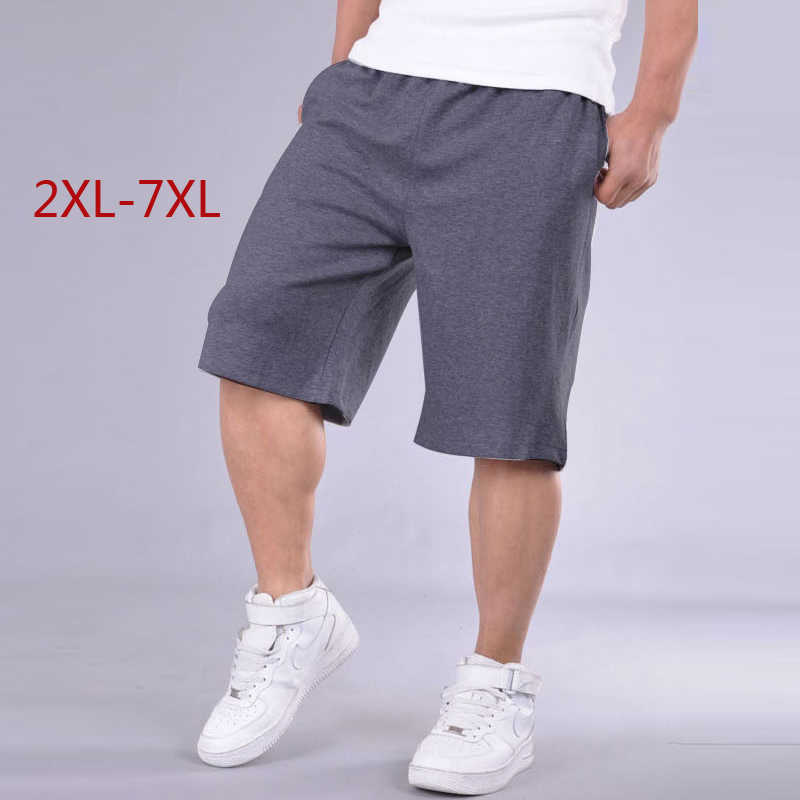 

Men's Shorts Big Size Shorts Men Solid Baggy Loose Elastic Shorts Cotton Casual Plus Size Shorts Extra Large Big Plus Size 4XL 5XL 6XL 7XL AA230524, Dark grey