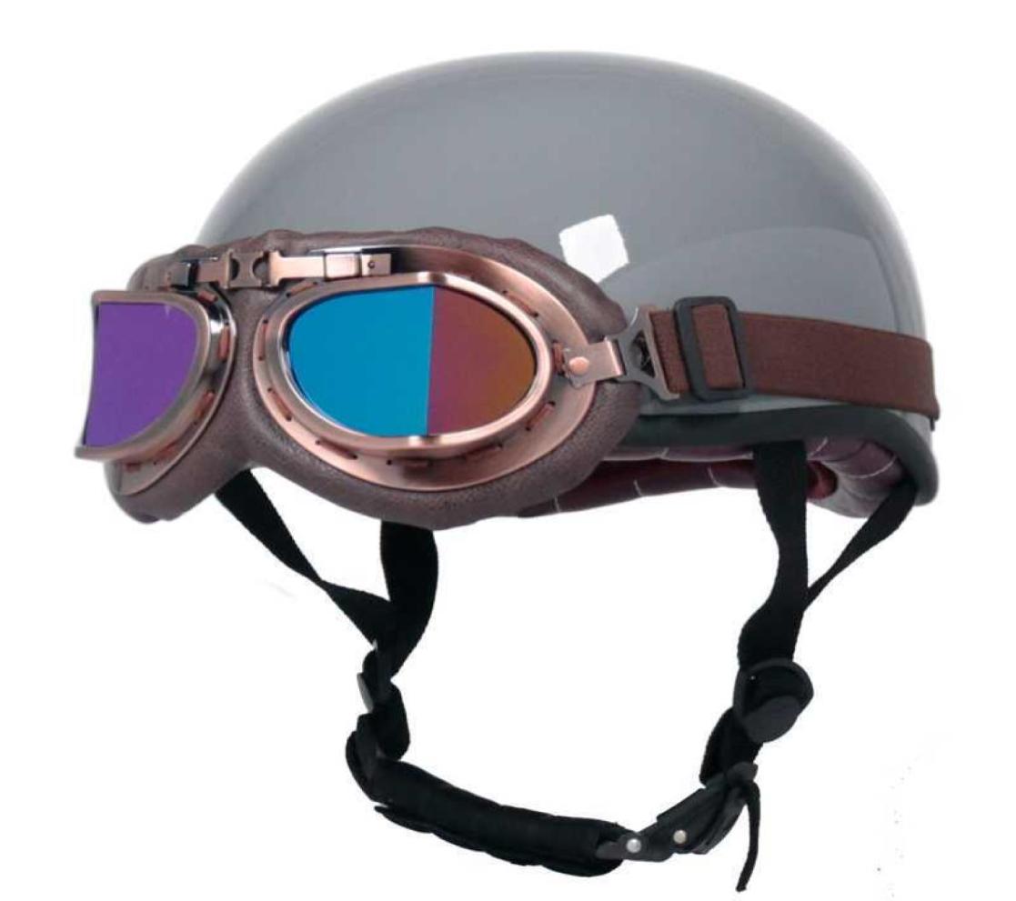 

Cycling Helmets DOT Vintage Motorcyc helmet casque moto di jet cascos para Unisex Protection cross L2210143758442