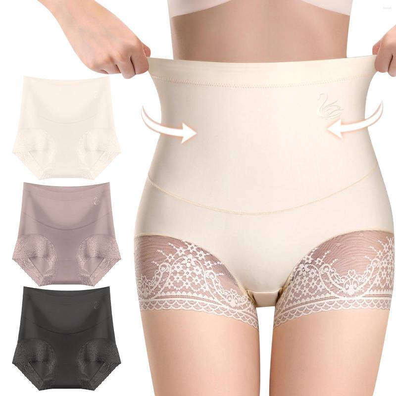 

Women's Shapers Womens Underwear With High Waist And Buttocks Thin Waistband Shaping Pants Bikini Thong Panties, Black