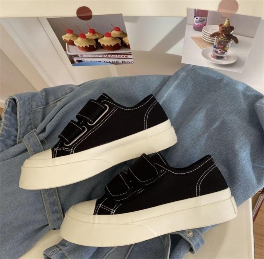 

Women Sports Shoes Canvas Platform White Tennis Casual Spring Autumn Basket Flat Vulcanize Running Sneakers Lolita Kawaii 2208102523906, Grey