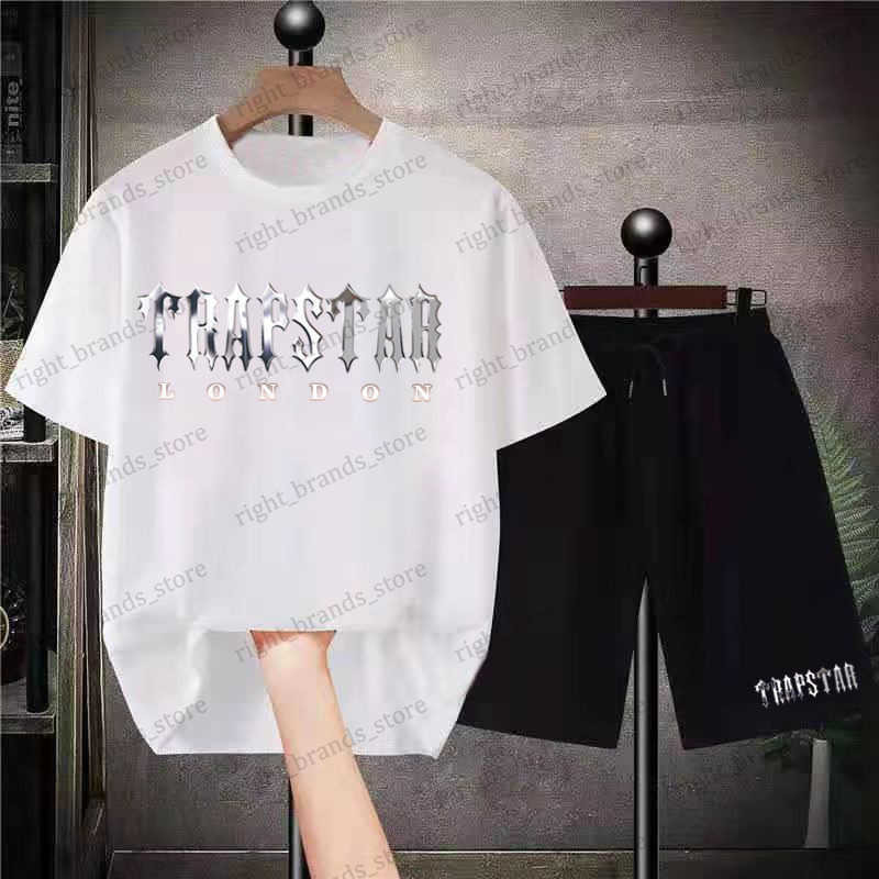 

Men' Tracksuits Trapstar Luxury Brand Graphic Printed Tracksuit Sportswear For Mens 2 Pieces Sets Oversized Outfit Suits Casual Teeshirts Set T230524, 10