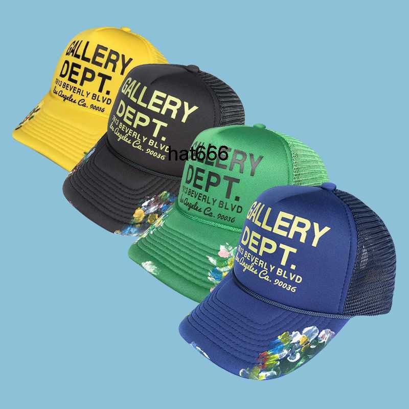 

galleryes Hat Graffiti Mesh Duck Tongue Cap High Beauty Fashion Brand Baseball Cap for Men and Women Summer