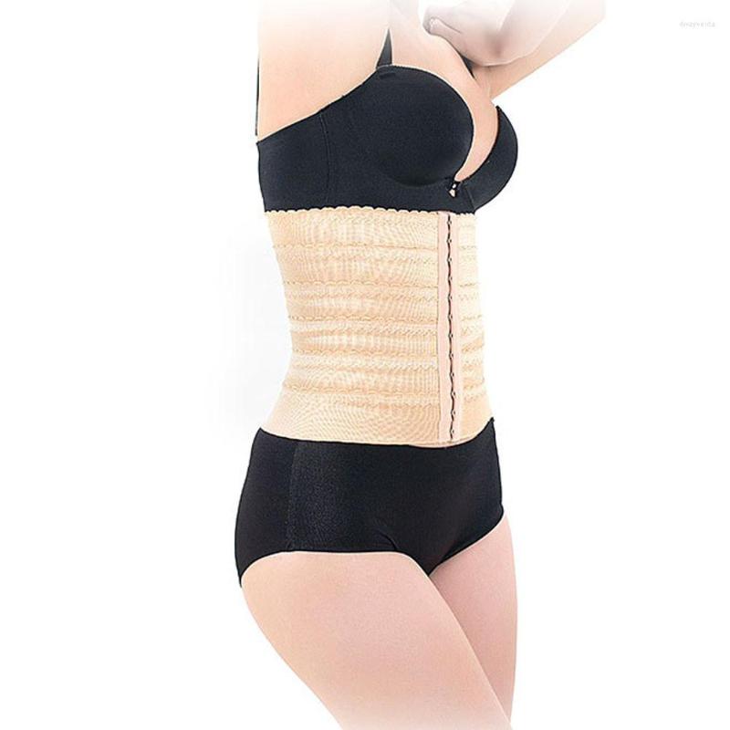 

Women's Shapers Latex Rubber Waist Body Corset Shaper Abdominal Belt KH, Khaki