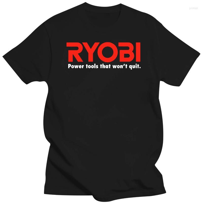 

Men's T Shirts RYOBI POWER TOOLS T-SHIRT BUNNING WAREHOUSE, Skybluemen
