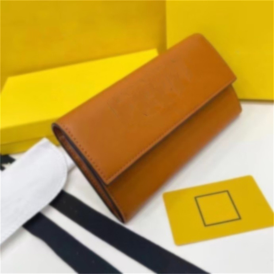 

Designer Long Wallet Brand Purse Women Handbag Luxury Fashion Emboss Money Wallets Ladies Genuine Leather Man Purses for Men Clutch European and American Style, Brown
