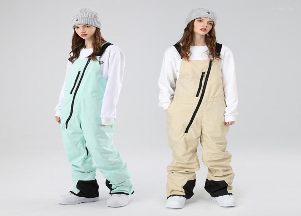 

Skiing Pants Ski Men Women Snowborading Winter Sport Outdoor Waterproof Male Jumpsuit Trousers Female Hiking8565867, Red