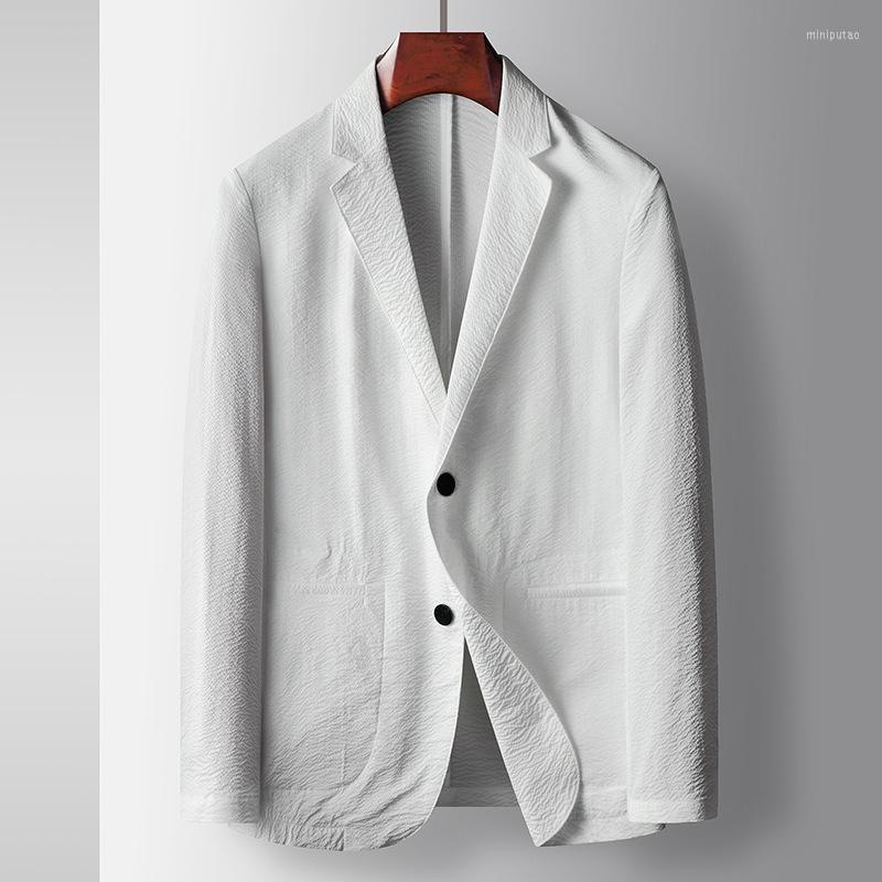 

Men's Suits E1320-Men's Suit Four Seasons Casual Loose Coat Business