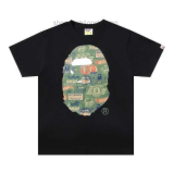 

T-shirts a Bathing Ape Gorilla Head Camo 2023 White Tee 5 Lhu6 35