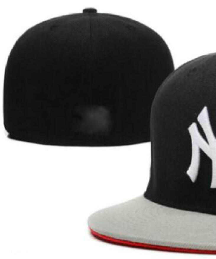 

2023 Men's New York Baseball Fitted Caps NY LA SOX letter gorras for men women fashion hip hop bone hat summer sun Sports Size casquette Snapback a12