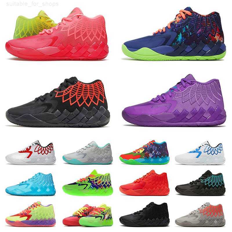 

LaMelo Basketball Shoes Ball For MB.01 Mens Rick And Morty Rock Ridge Red Mortys Buzz City Galaxy Not From Here Queen City Purple Unc Sports Sneakers Trainers