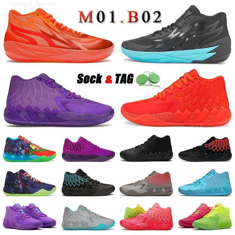 

Mb.01 MB.02 Lamelo Ball Casual Shoes Mens Designer Sneakers US 9 12 Ricks and Mortys Red Blast Galaxy Purple Printed Yellow Queen City Grey UFO 2 Disco 02 Fear One Trainers, 01 buzz city