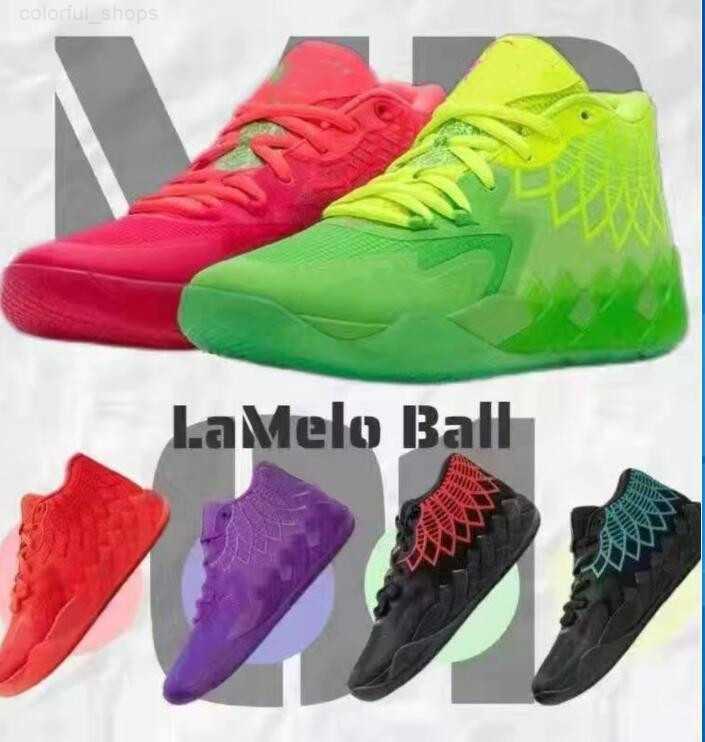 

OG Slippers 2022 Fashion LaMelo Ball Basketball Shoes Men women Balls MB.01 Trainers Rock Ridge Queen City Rick and Morty Red Beige Be You
