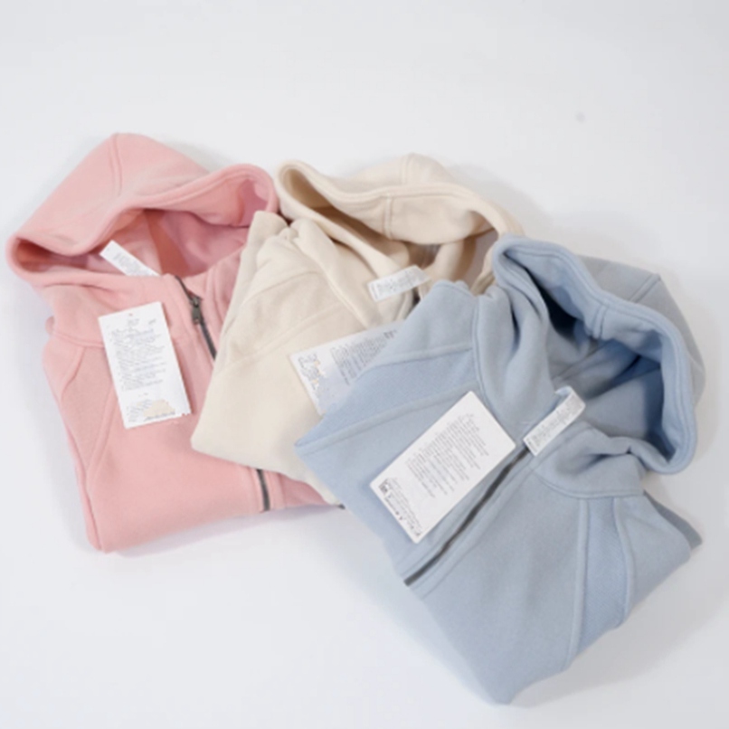 

lululemens Women's Yoga Scuba Half Zip Hoodie Sports and Leisure Women's Gym Workout Clothing Yoga Wear Coat Winter Jackets Long Sleeve Top Sportswear lu-666, 001