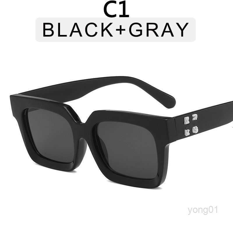 

Large-rimmed Off Fashion x Designer Sunglasses Men Women Top Quality Sun Glasses Goggle Beach Adumbral Multi Color Option