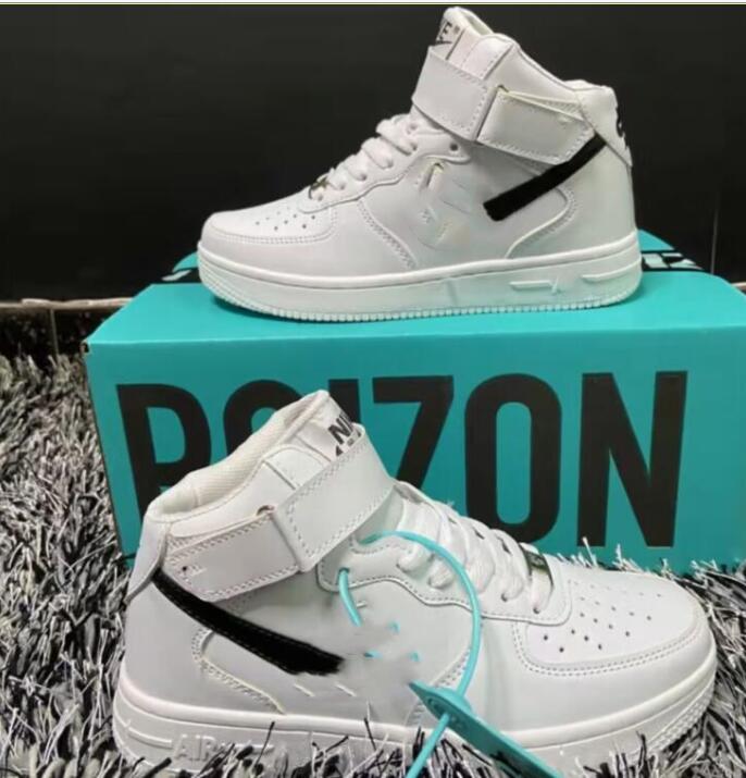 

fashion 1s OG Basket Shoes For Men Women High Top Lace-Up Leather Casual Flats Outdoor Comfortable Wear-Resisting Sneakers Trainers 36-44 a16