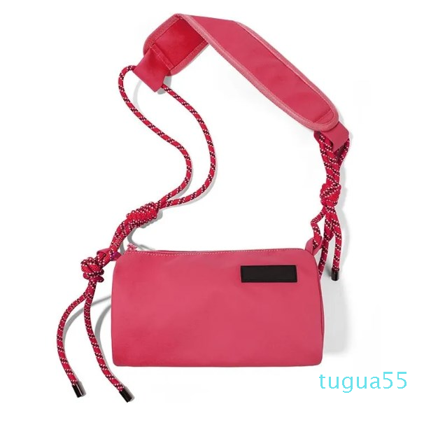 

Designer-2023 cylinder crossbody bag for men and women versatile shoulder bags pillow bag casual fashion, Red