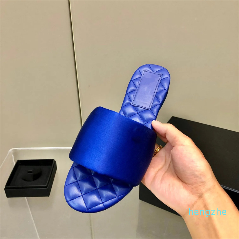 

Slippers Sandali Outdoor Toe flip flops women's outer wear summer fashion versatile niche woven tassel design flat, Blue