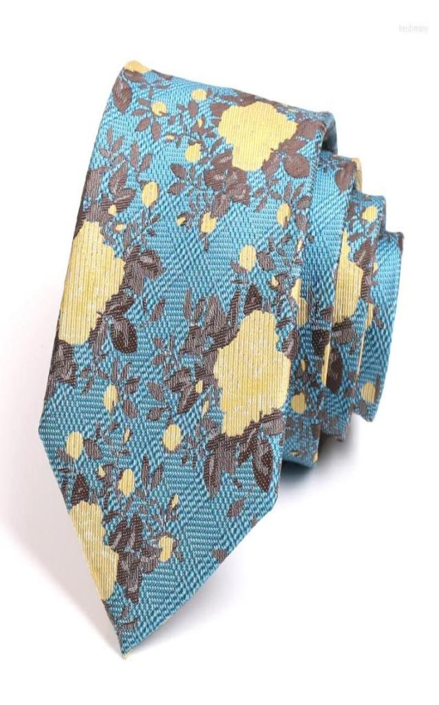 

Bow Ties 2022 Design Floral Jacquard Tie High Quality 8CM Wide For Men Business Suit Party Work Necktie Fashion Formal Neck8651317