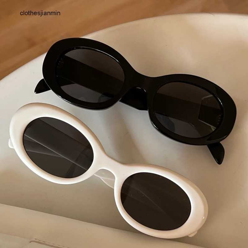 

2023 Luxury Fashion Sunglasses Factory% 80 Retail New Gm Co Branded Mmm005 Sunglass Same High Edition Small Round Frame Stereo for Women