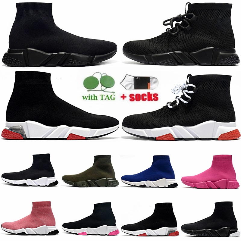 

Designer Sock Shoes casual shoes Triple Black White S Red Beige Sports Sneakers Socks Trainers Mens Women Knit Boots Ankle Booties Platform Shoe Speed Trainer, 31