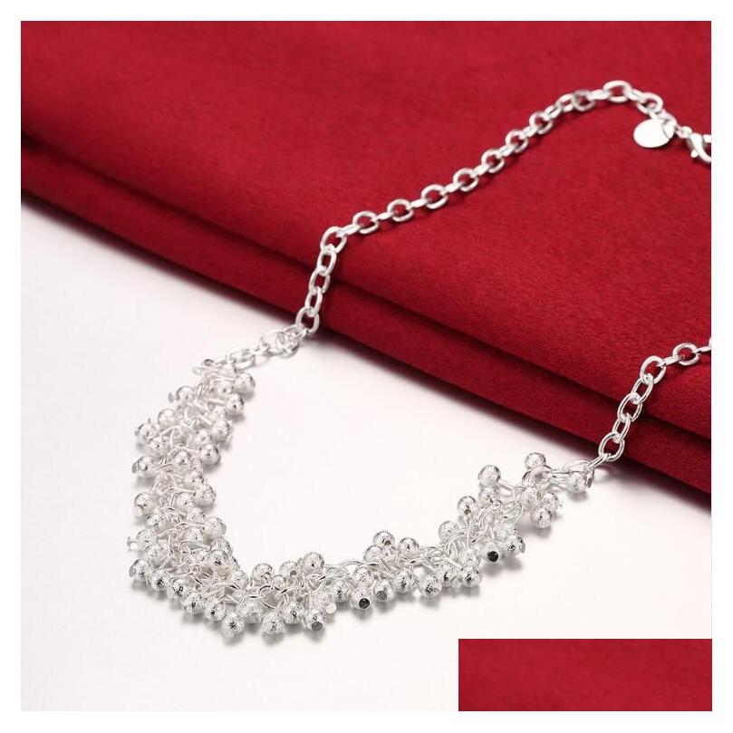 

Chains Sterling Sier Plated Sand Light Grape Necklace Gssn210 Fashion Lovely 925 Plate Jewelry Necklaces Chain Drop Delivery Pendants Dhtyk