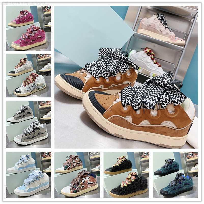 

2023 designer mesh women shoes style 90s extraordinary sneaker embossed Leather Curb sneakers Plaid mens womens in nappa calfskin shoe, 11