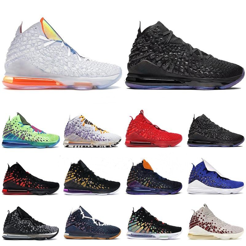 

Lebrons 17 XVII Monstars Navy Heather Black-Multi-Color Mr. Swackhammer I Promise james 17s Mens basketball Shoes sport sneakers 40-46 Gbkp