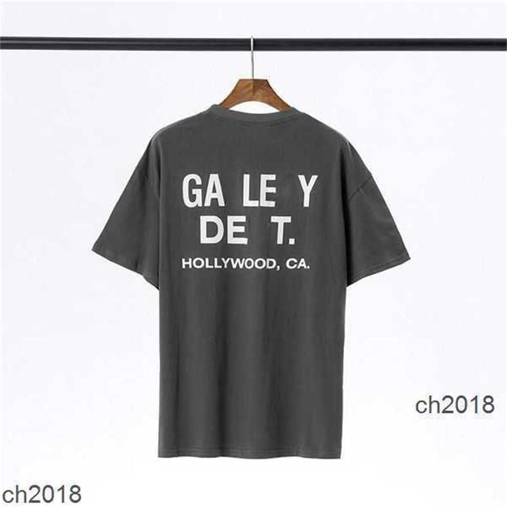 

Galleryse Depts Tees Mens T Shirts Women Designer Galleryes T-shirts Cottons Tops Man S Casual Shirt Luxurys Clothing Street Shorts Sleeve Clothes Size S-XL ZJ0G, 24