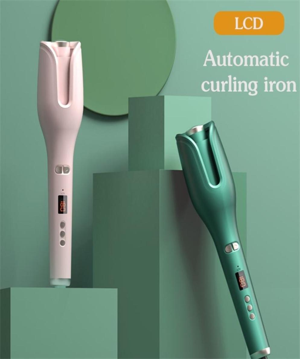 

Curling Rod Set Automatic Hair Curler Electric Ceramic Heating LCD Screen Rotating Wave Tongs Styling Tool 2202224547137