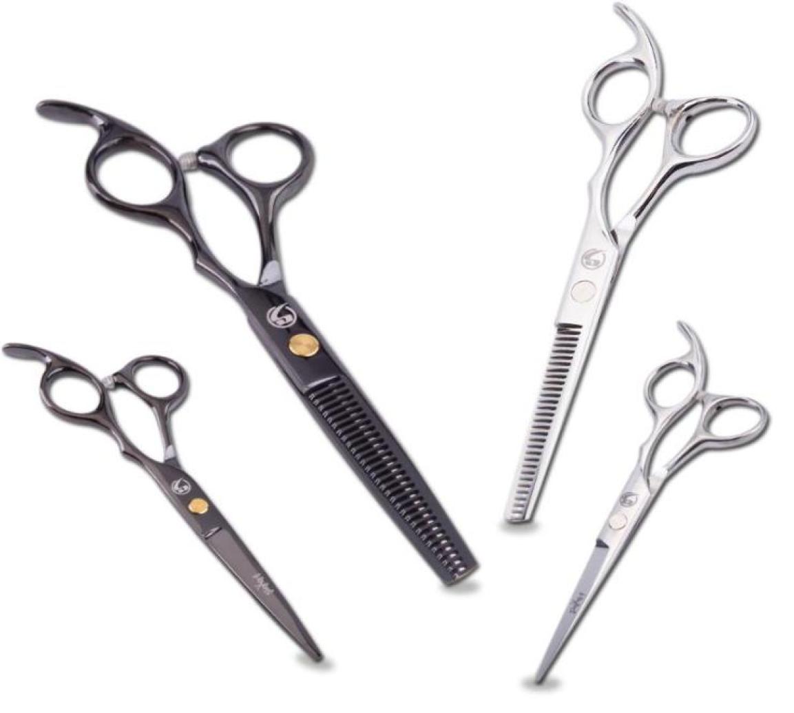 

Hair Scissors 6 Inch Professional Thinning Barber Cutting Hairdressing Stainless Steel Multicolor High Quality Salon Shears5027536