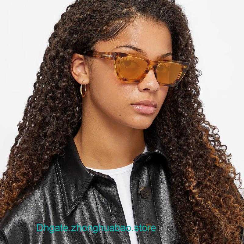 

Y S L Factory Top Quality Designer Sunglasses for sale sunglasses Women's Fashion Butterfly Tortoise Frame SL 276