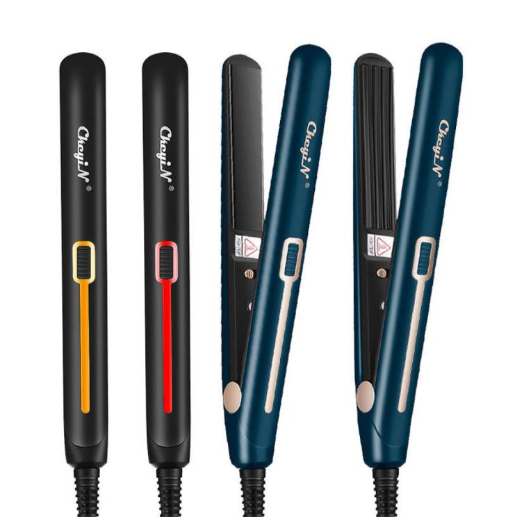 

CkeyiN 2 In 1 Mini Hair Straightener Professional Curler Fast Heat Flat Iron Ceramic Irons Portable Straightening Styling Tools 221136179