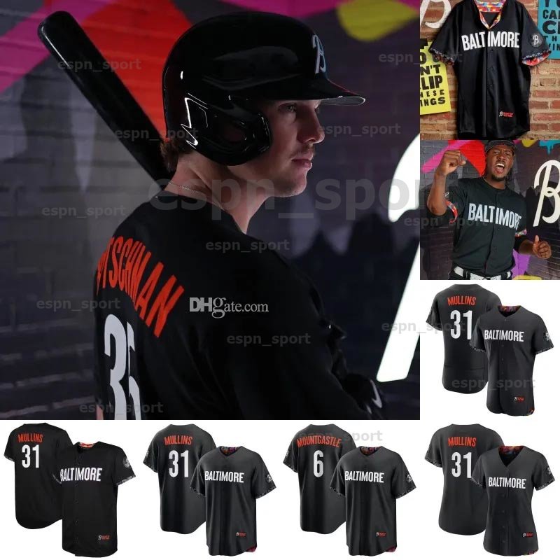 

Baltimore Adley Rutschma Black 2023 City Connect Jersey James McCann Austin Hays Adam Frazier Bruce Zimmermann Kyle Gibson Jorge Mateo Terrin Vavra Ryan McKenn, Colour 17
