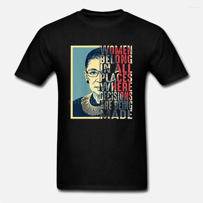 

Men' T Shirts Notorious Rbg Ruth Bader Ginsburg Women Belong In All Places Brand 2023 Summer Mens Short Sleeve Cool Casual, Men-darkpurple