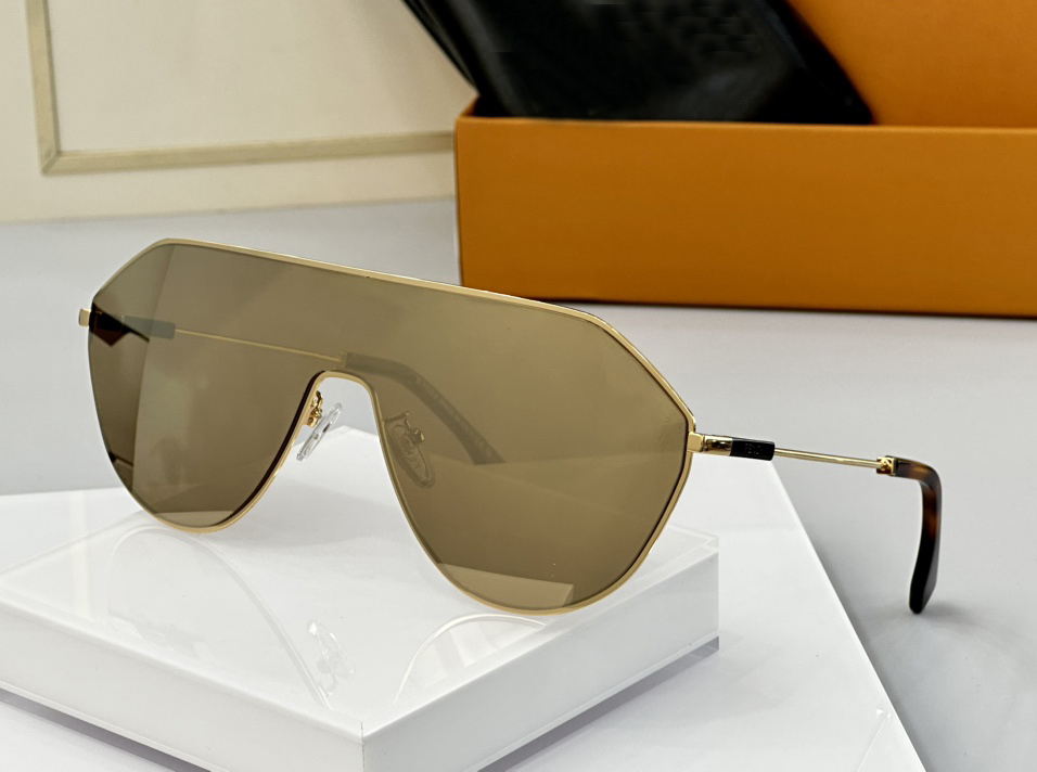 

Flat Top Gold Mirror Pilot Sunglasses Men Women Summer Designer Sunglasses Sunnies gafas de sol Sonnenbrille Shades UV400 Eyewear with Box