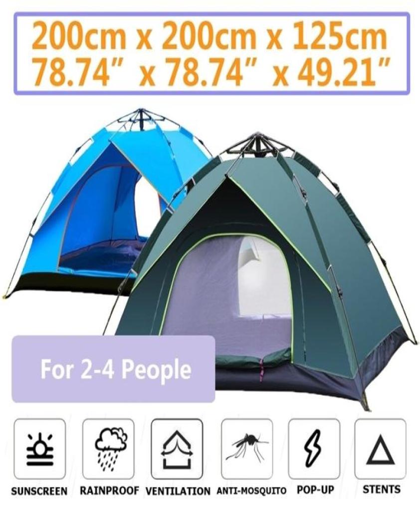 

35 People Large Tent Quick Setup Family Outdoor Waterproof UV Protection Camping Hiking Foldable Folding s 2203019626795