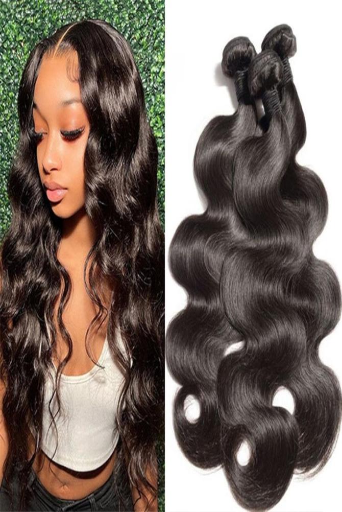 

Hair Bulks Long Brazilian Body Wave Human Bundles Weaves 34 Deal 10 30 Inch Extensions 2209133905894