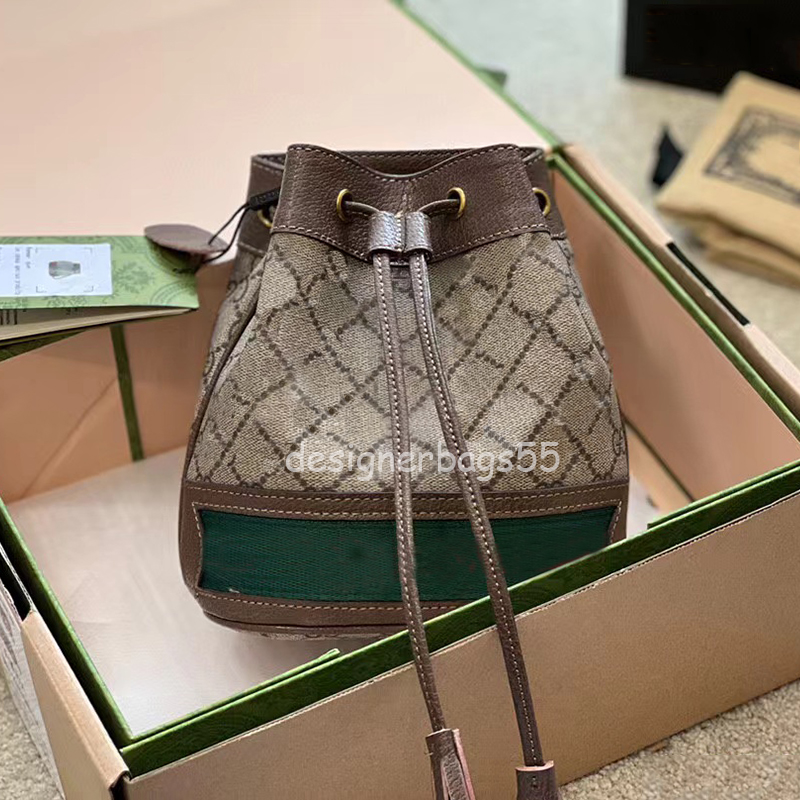 

Fashion Womens Drawstring Bucket Bag Designer Handbags Shoulder Purses Designer Totes Ladies Handbag Leather Summer Beach Purses Ladies Small Purse, Brown