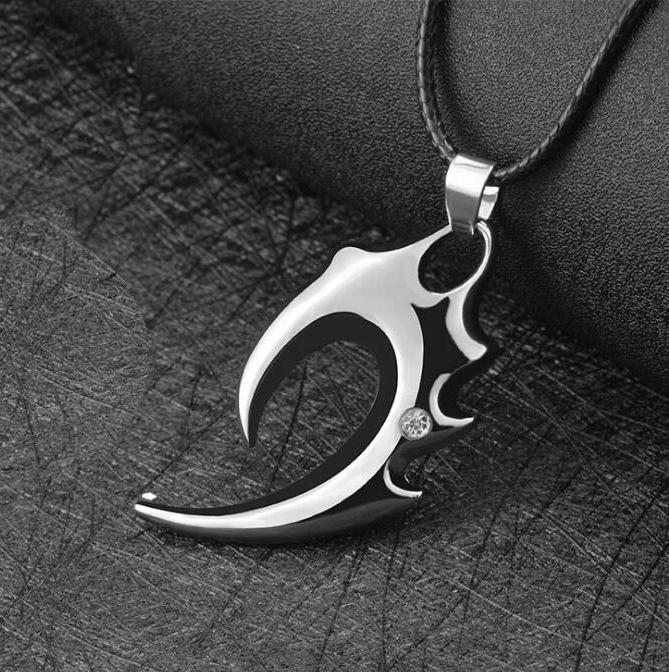 

Pendant Necklaces Fashion Flame Necklace Punk Accessory Rock Chain Unisex Choker For Women Men Harajuku Streetwear Hip Hop Gift Party Jewelr