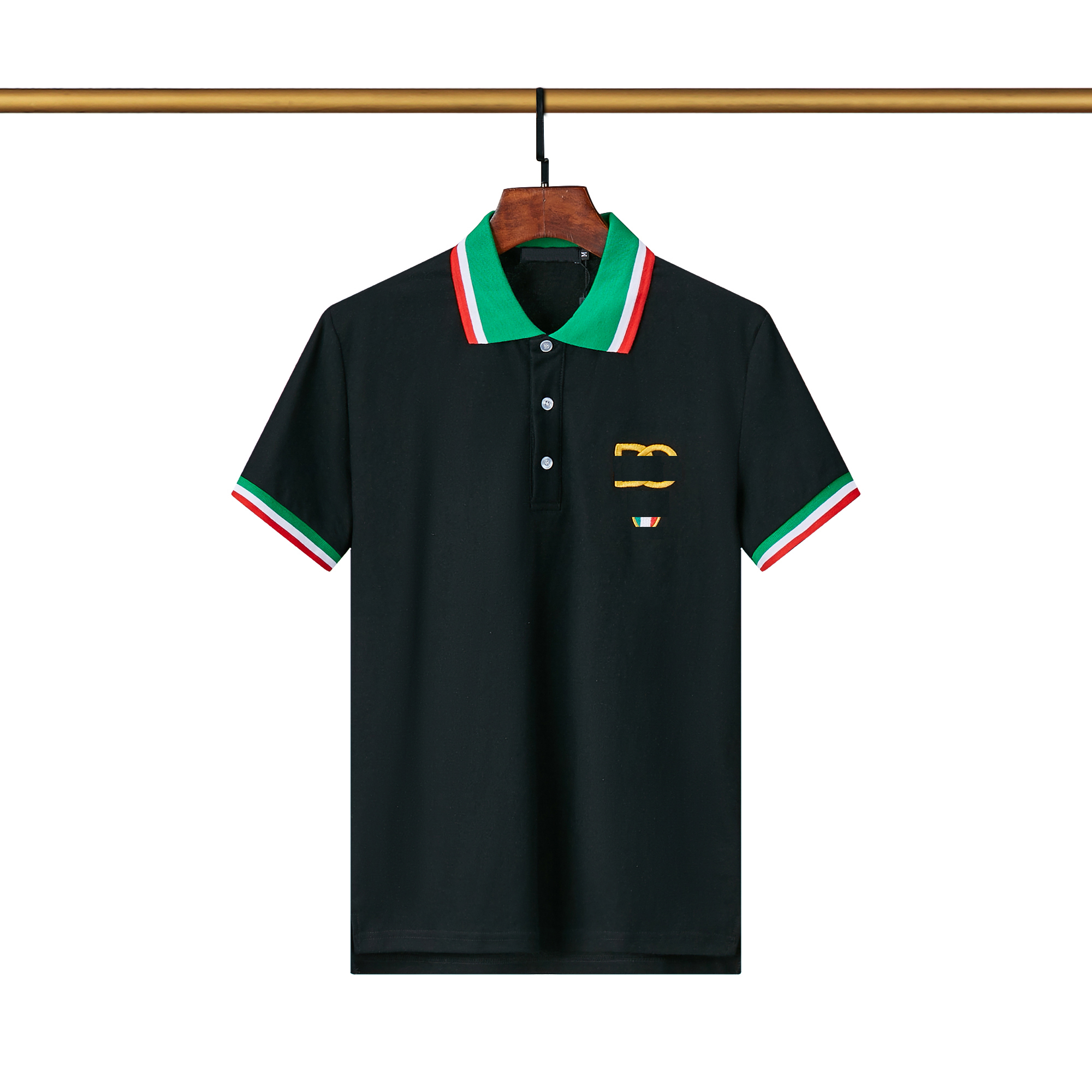 

mens polos designer polo shirt hommes Top Tee Short sleeve T-Shirts Letter printingEmbroidery Classic business casual Cotton breathable Christmas