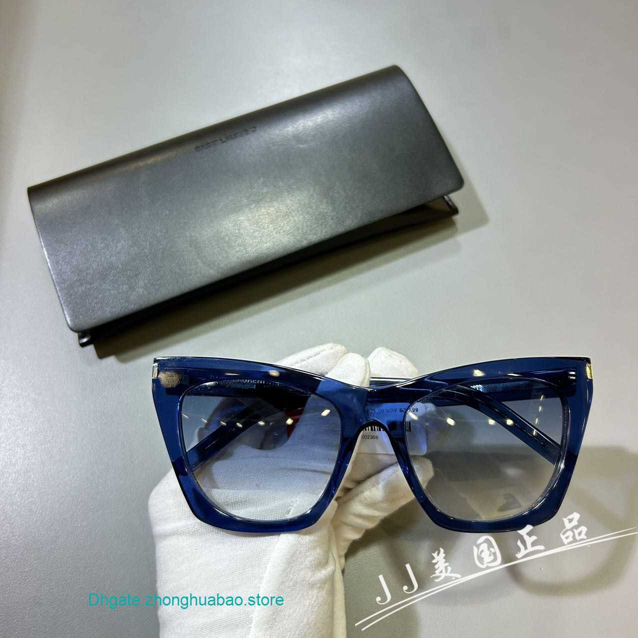 

Y S L Designer Sunglasses Online shop JJ American Blue Gradient All Inclusive 55-20-145 SL20234KATE
