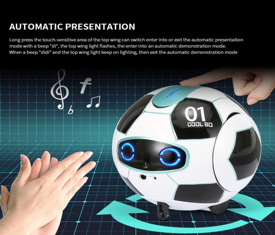 

RC Robot Intelligent Toy Children s Remote Control Soccer s With Sound Action Figure Ball Robo Kid Toys for Children Boys 2211228836244, Chocolate