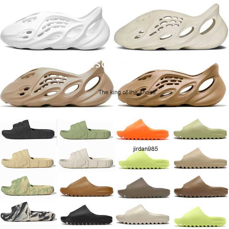 

Designer slippers Men Woman slider Foam Runner Vermillion Mineral Blue Onyx Pure sandal Slide Slipper Ochre Bone Resin Clog Desert Ararat runr slides shoe 36-48, Color#23