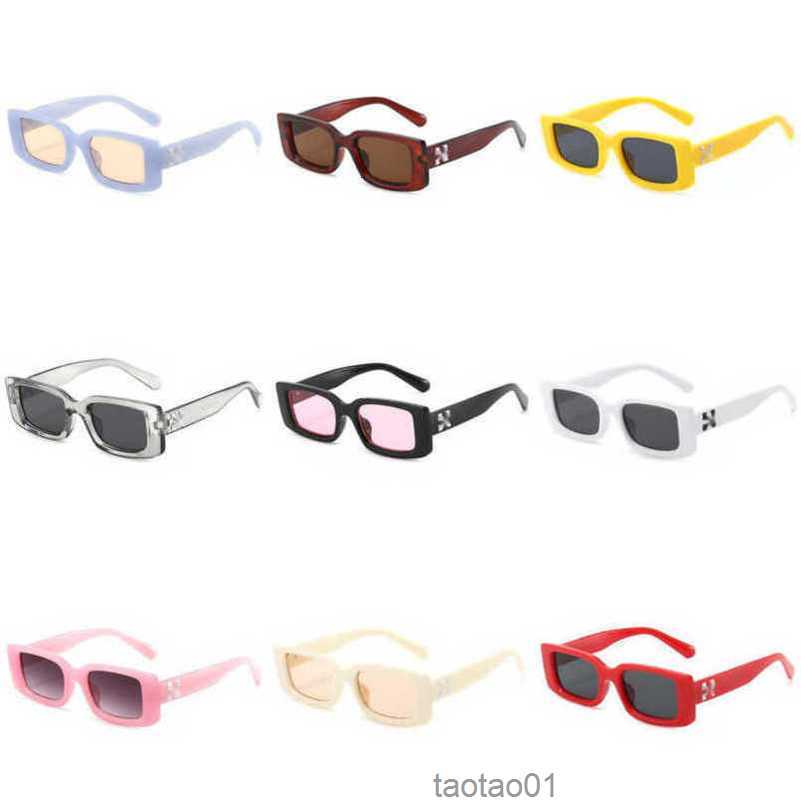 

Sunglasses Luxury Fashion Offs White Frames Style Square Brand Men Women Sunglass Arrow x Black Frame Eyewear Trend Sun Glasses Bright Sportse4by