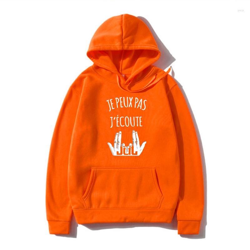

Men's Hoodies Outerwear I Canno Listen To Jul Hoodie, Big red