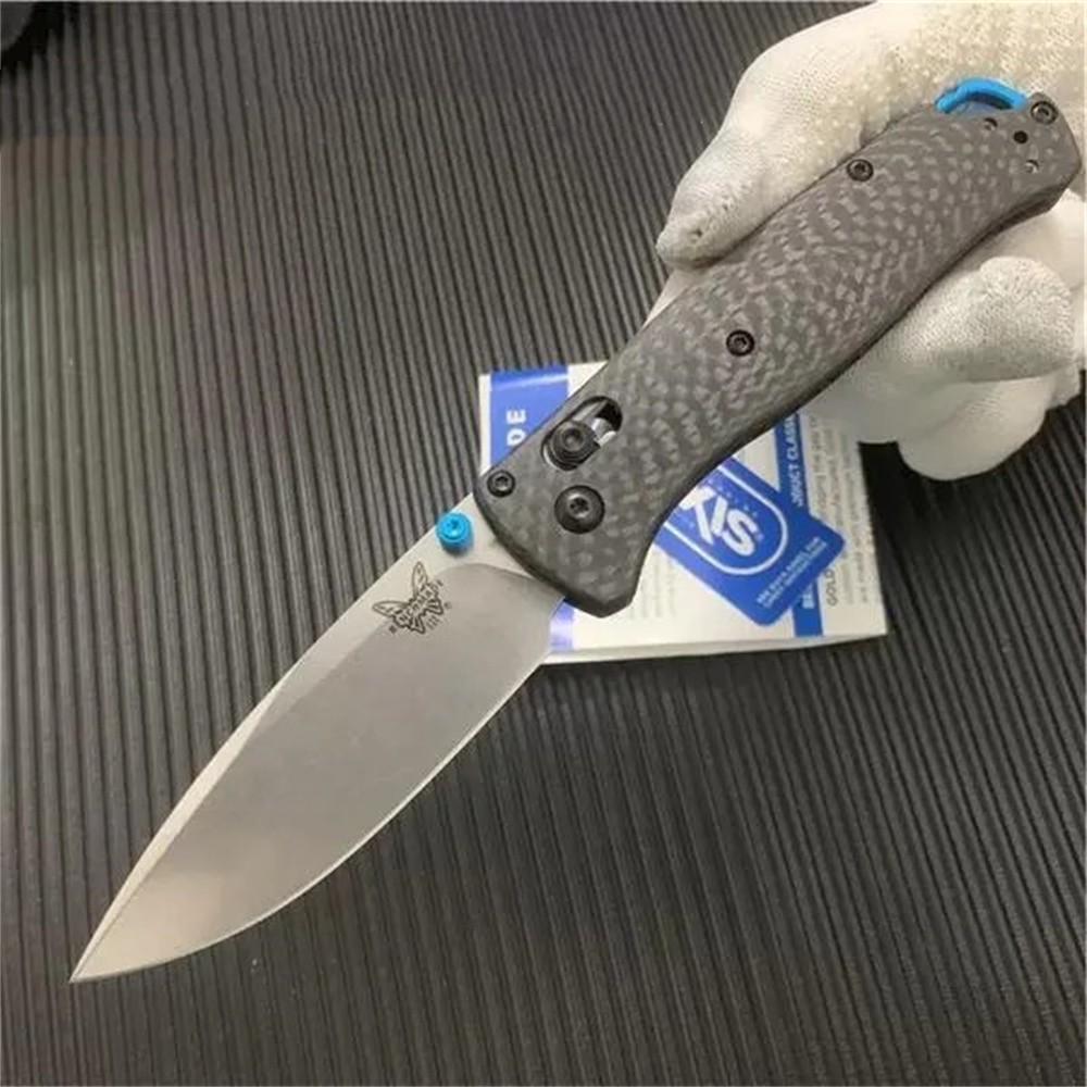 

Benchmade 535 Bugout Series AXIS Folding Knife S30V Drop Point Blade Carbon Fiber Handles Outdoor Camping Knives EDC Utility Tools