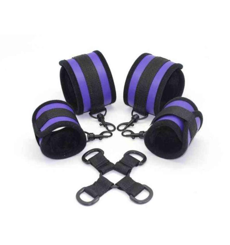 

Nxy Sm Bondage Adult Sexy Adjustable Pu Leather Handcuffs Ankle Cuff Bdsm Bondage Sex Toy for Couples Restraints Exotic Accessorie9725904