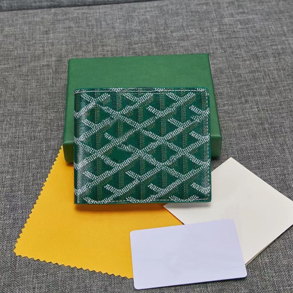

2023A Genuine leather Purse card holder Luxurys VICTOIRE designer original wallet Men Women Holders bags Coin wholesale Mini goya Leather Wallets With box
