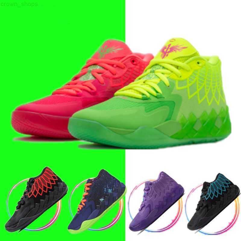 

Wholesale High Quality LaMelo Ball 1 MB.01 Men Basketball Shoes Pumps Black Blast Buzz City LO UFO Not From Here Queen City Rick and Morty Rock Ridge Red Mens Desi, 02